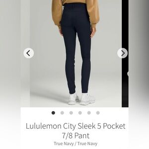 Lululemon Slim Fit City Sleek Pants DUO
